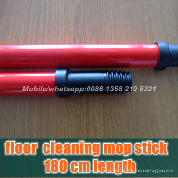 floor cleaning mop stick, 180cm length floor cleaning mop stick